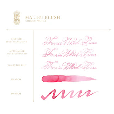 38ml Fountain Pen Ink  -  Malibu Blush