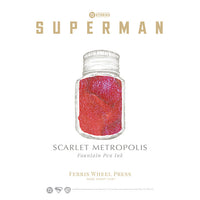 Superman x Ferris Wheel Press: Scarlet Metropolis Ink
