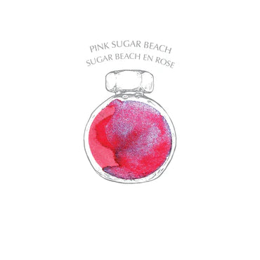 38ml Fountain Pen Ink  -  Pink Sugar Beach