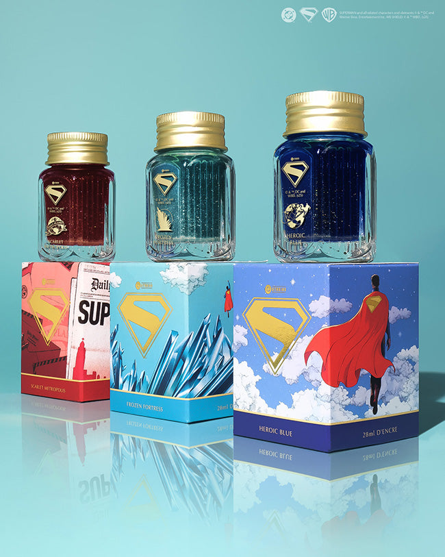 Superman x Ferris Wheel Press: Heroic Blue Ink