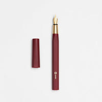 Resin & Brass - Fountain Pen (RED) (M nib)