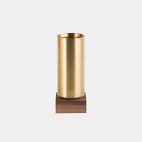 STAT-04 Classic - Brass, Walnut Pen Case