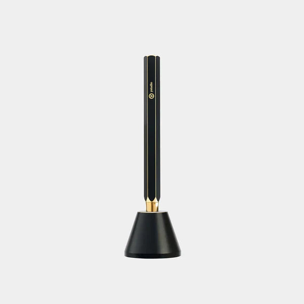 STAT-20 Brassing - Black Brass Portable Fountain Pen (F nib)
