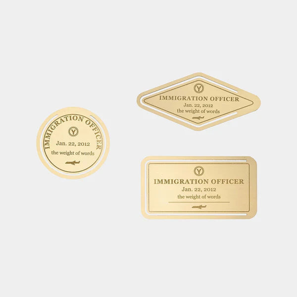 STAT-23 Classic - Brass Bookmark