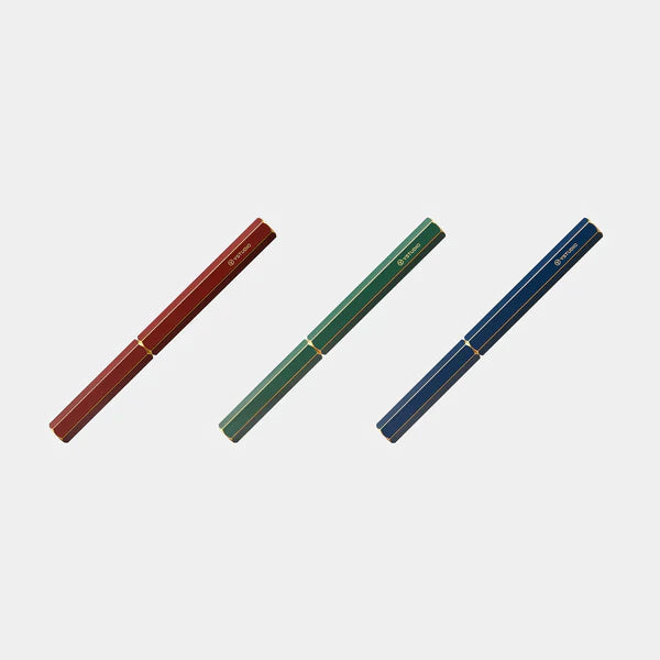 STAT-45 Classic Green Fountain pen Brass - F