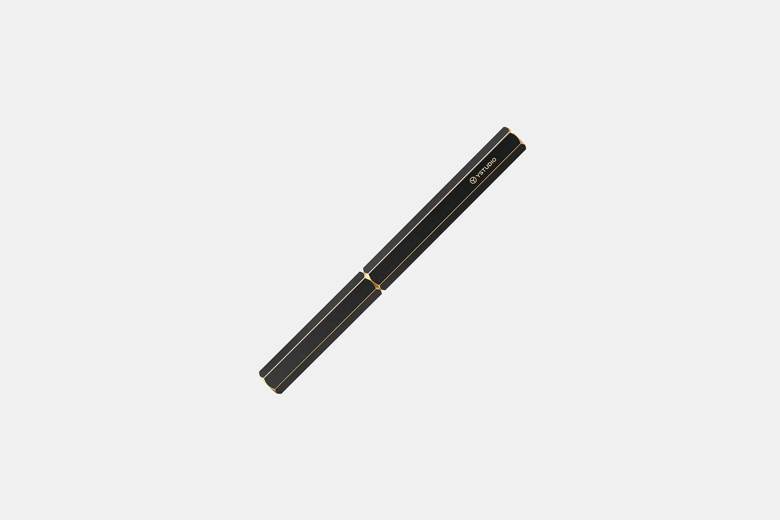 STAT-49 Classic Black Fountain pen Brass - F