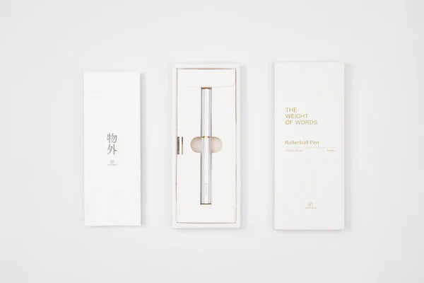 YStudio -Classic Revolve-Rollerball Pen(White)