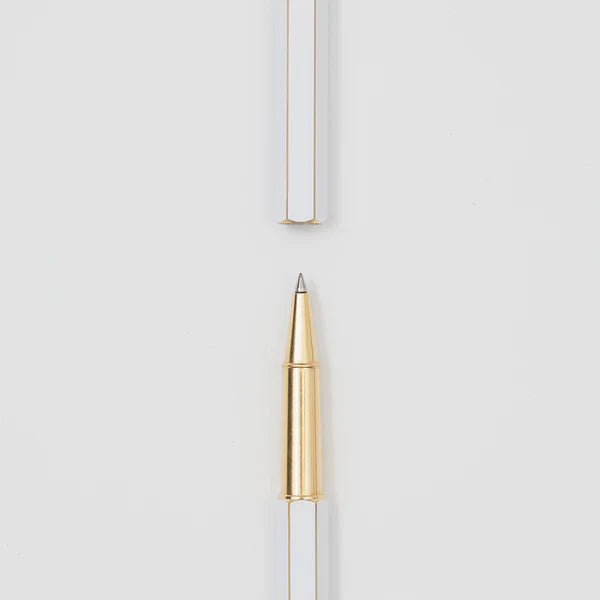 YStudio -Classic Revolve-Rollerball Pen(White)