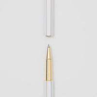 YStudio -Classic Revolve-Rollerball Pen(White)