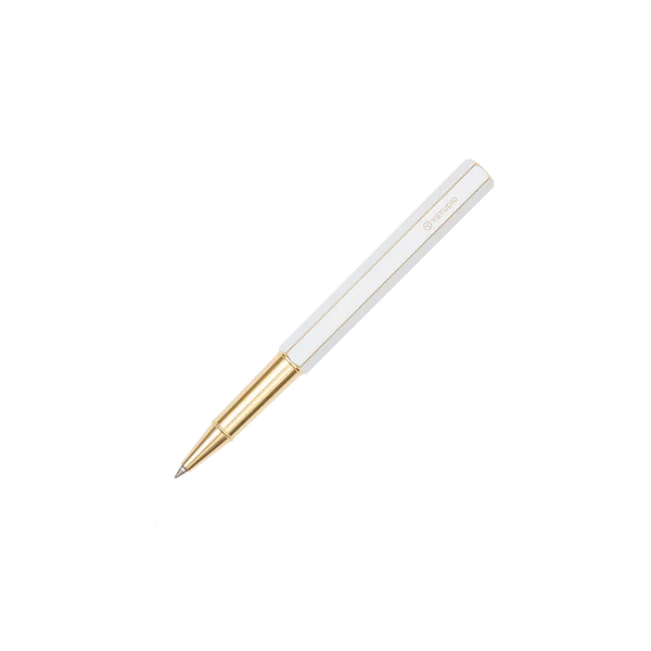 YStudio -Classic Revolve-Rollerball Pen(White)
