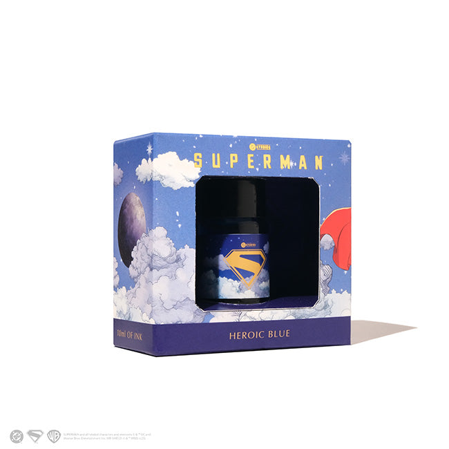Superman x Ferris Wheel Press: Heroic Blue Ink