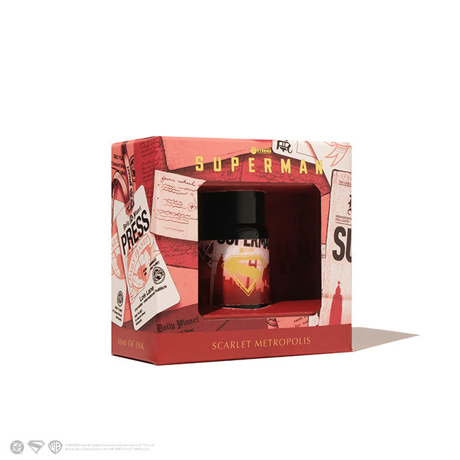 Superman x Ferris Wheel Press: Scarlet Metropolis Ink