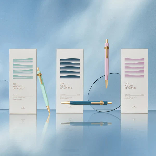 STAT-80 Glamour Evolve - Ocean Sustainable Ballpoint Pen (Teal Green)