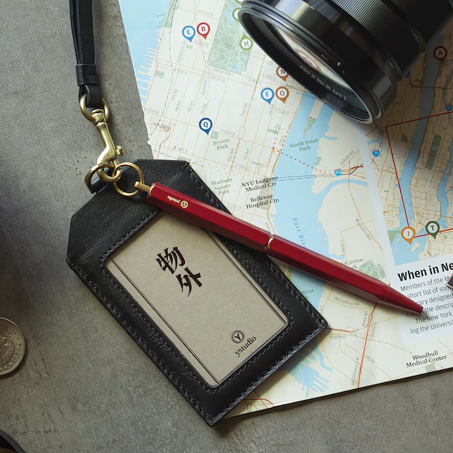 Portable Brass Ballpoint