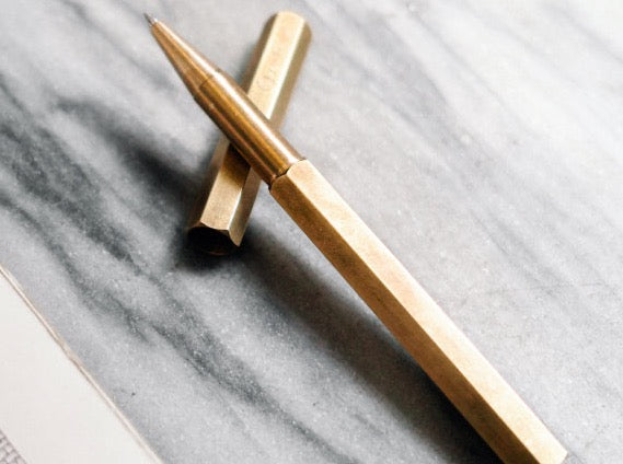 ystudio Stat-02b Classic Rollerball Pen