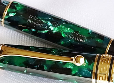 Aurora Optima Green Fountain Pen
